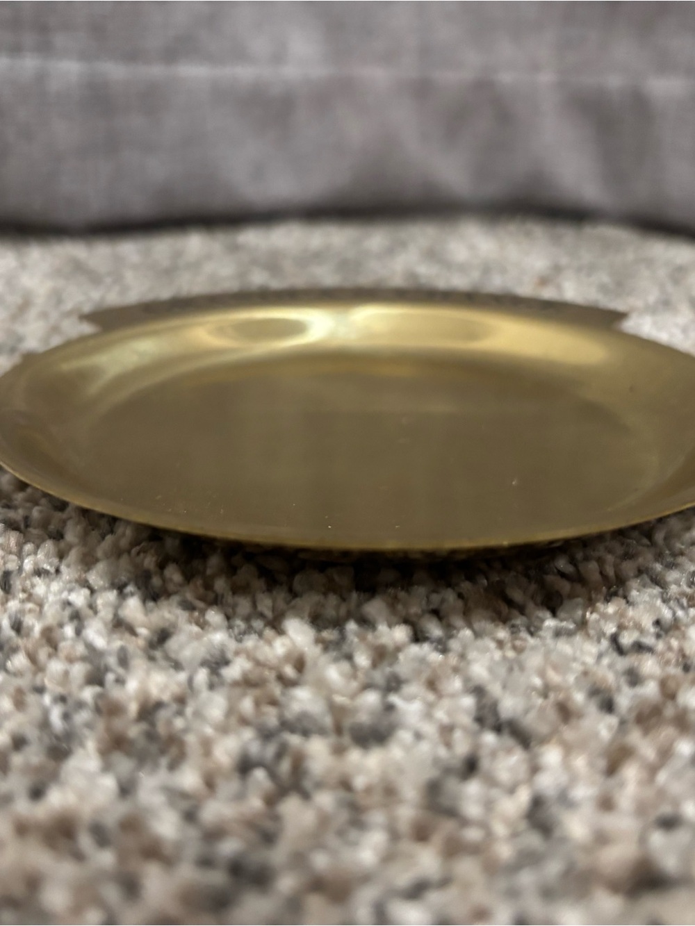Vintage Solid Brass “Grandpa’s Change” 1979 Catchall Dish - Picture 5 of 8